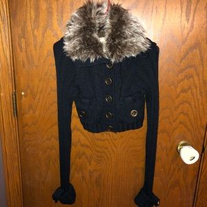 Women’s jacket with fur